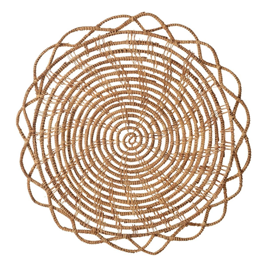 Mudo Home Palm Root Yuvarlak Ameri̇kan Servi̇si̇ 35cm