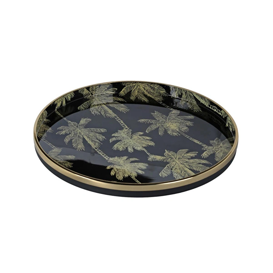 Lucky Art Palm Breeze Dekoratif Tepsi 36cm