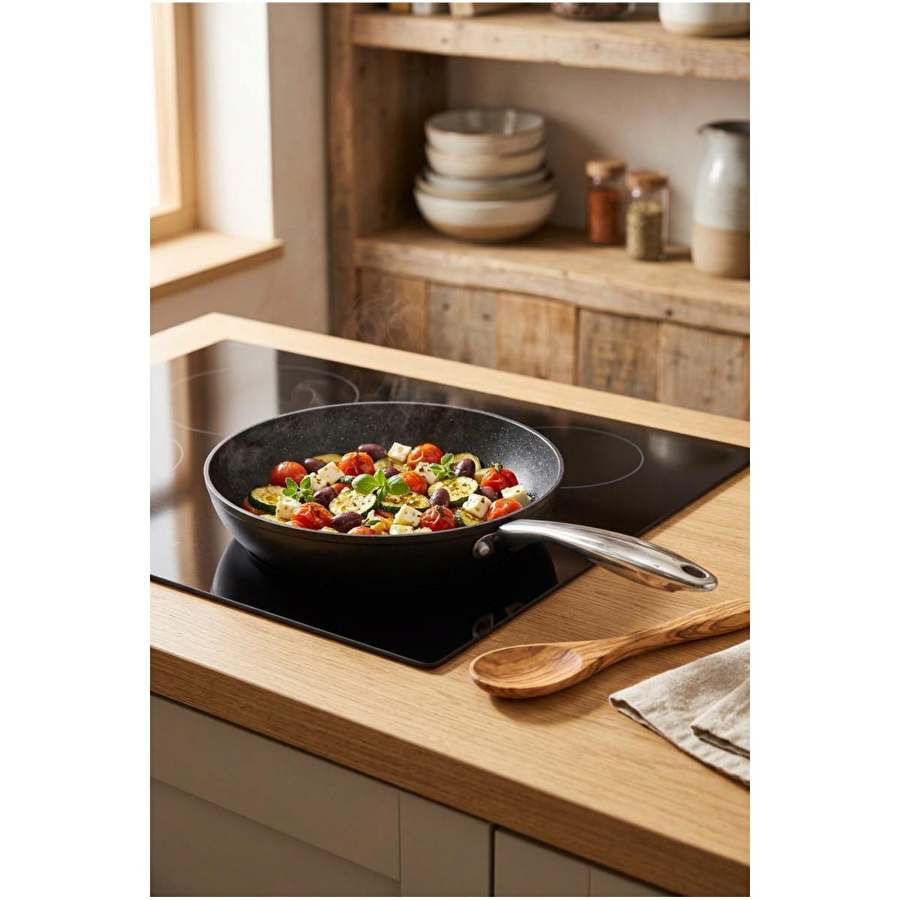 Bernardo Chef Line Granit Tava Siyah 26cm