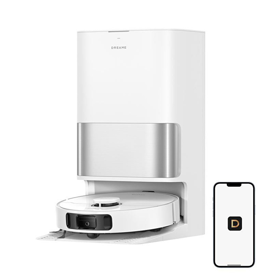 Dreame D30 Ultra Robot Süpürge Beyaz, 25.000pa Emiş Gücü