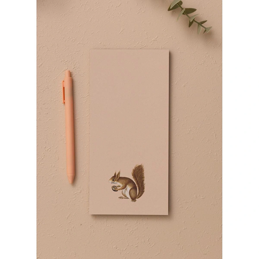 The Mia Art Line Mini Notluk Squirrel 10 X 21 Cm 40 Yaprak