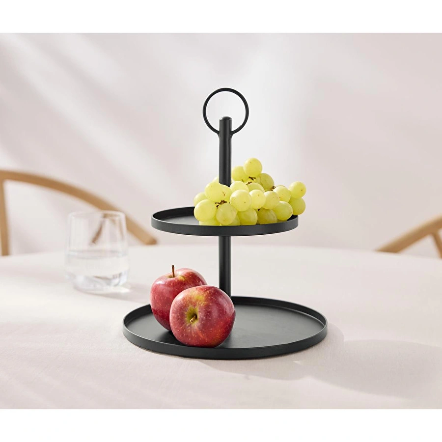 Tchibo Katlı Servis Tabağı, Metal