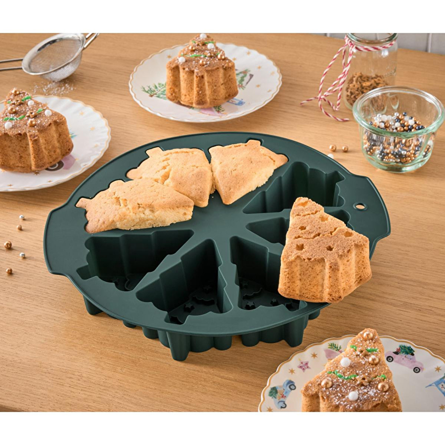 Tchibo Silikon Fırın Kalıbı, Çam Ağacı