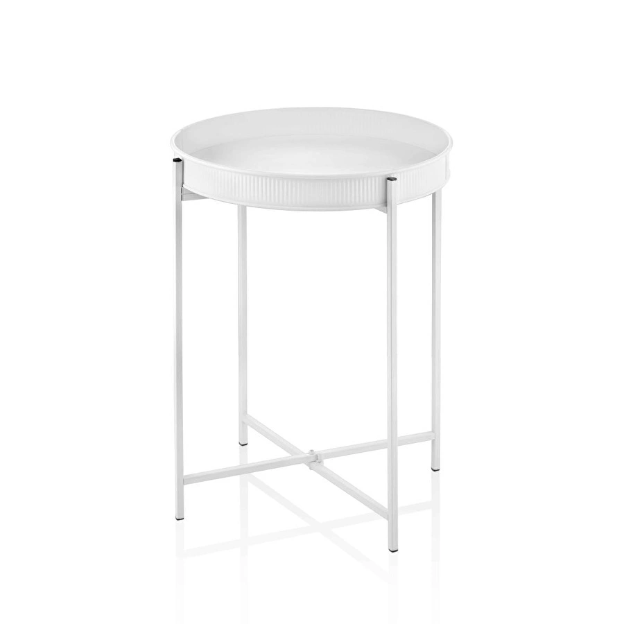 The Mia Sehpa Beyaz 41 X 41 X 56 Cm