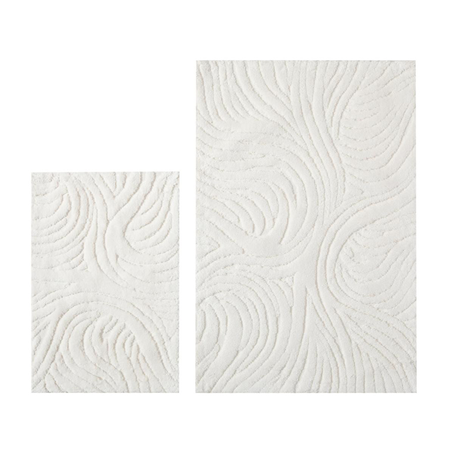 Mudo Home Louise 2'li̇ Banyo Paspas Seti̇ Ekru