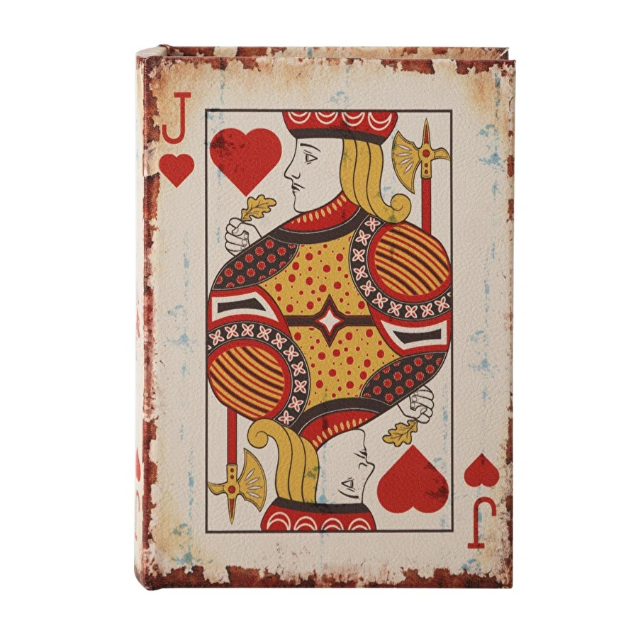 Mudo Home King Of Hearts Ki̇tap Kutu 14x5x20 Cm