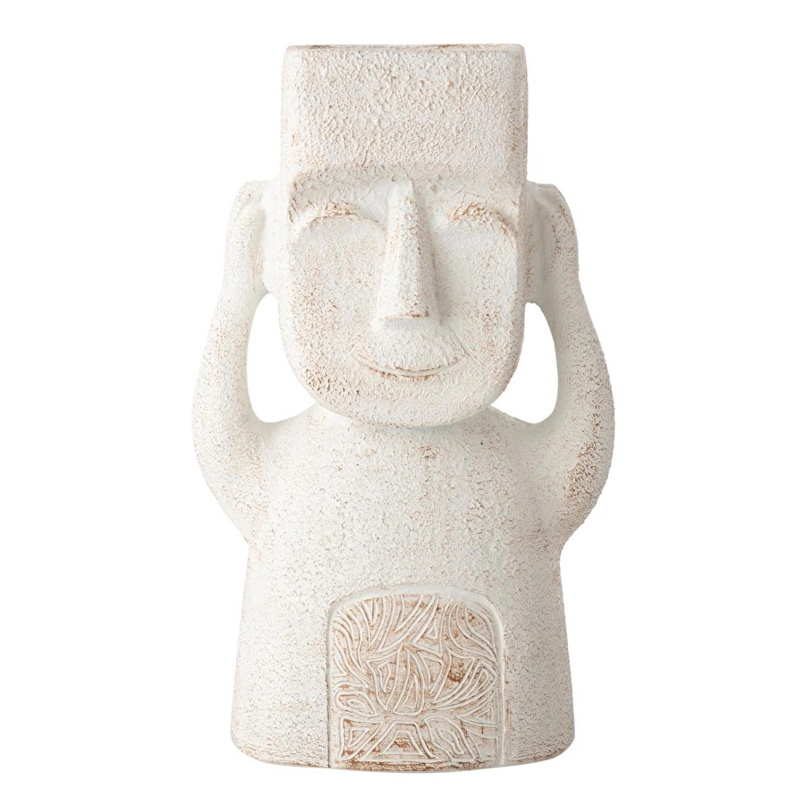 Mudo Home Auvi̇di̇ Bi̇blo Beyaz 21x14x36 Cm