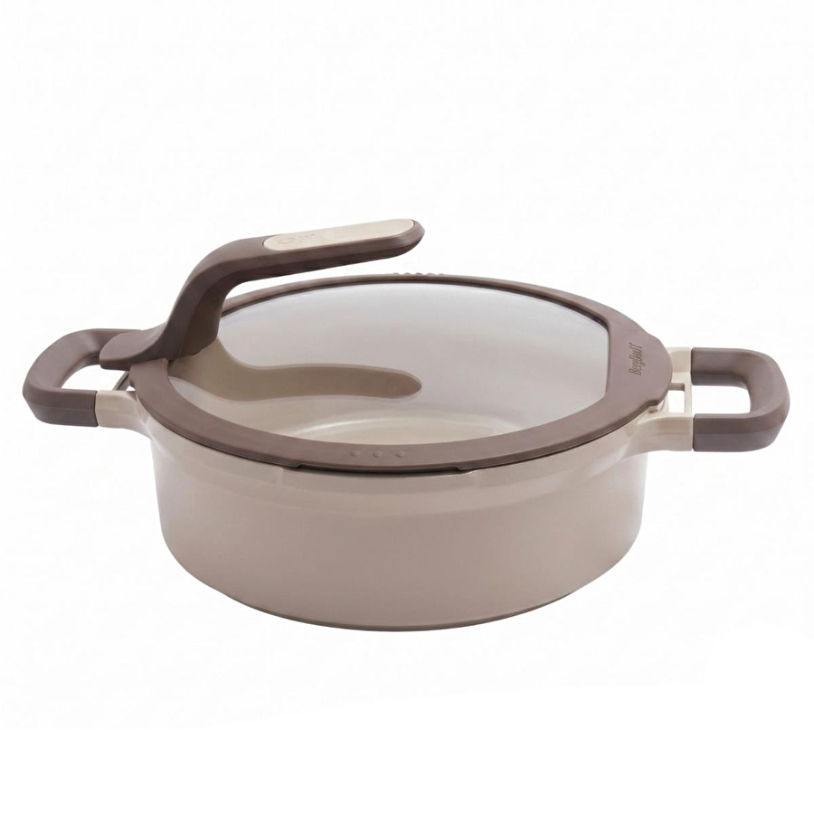 Berghoff Gem Stay Cool Pilav Tenceresi Mink 26 Cm