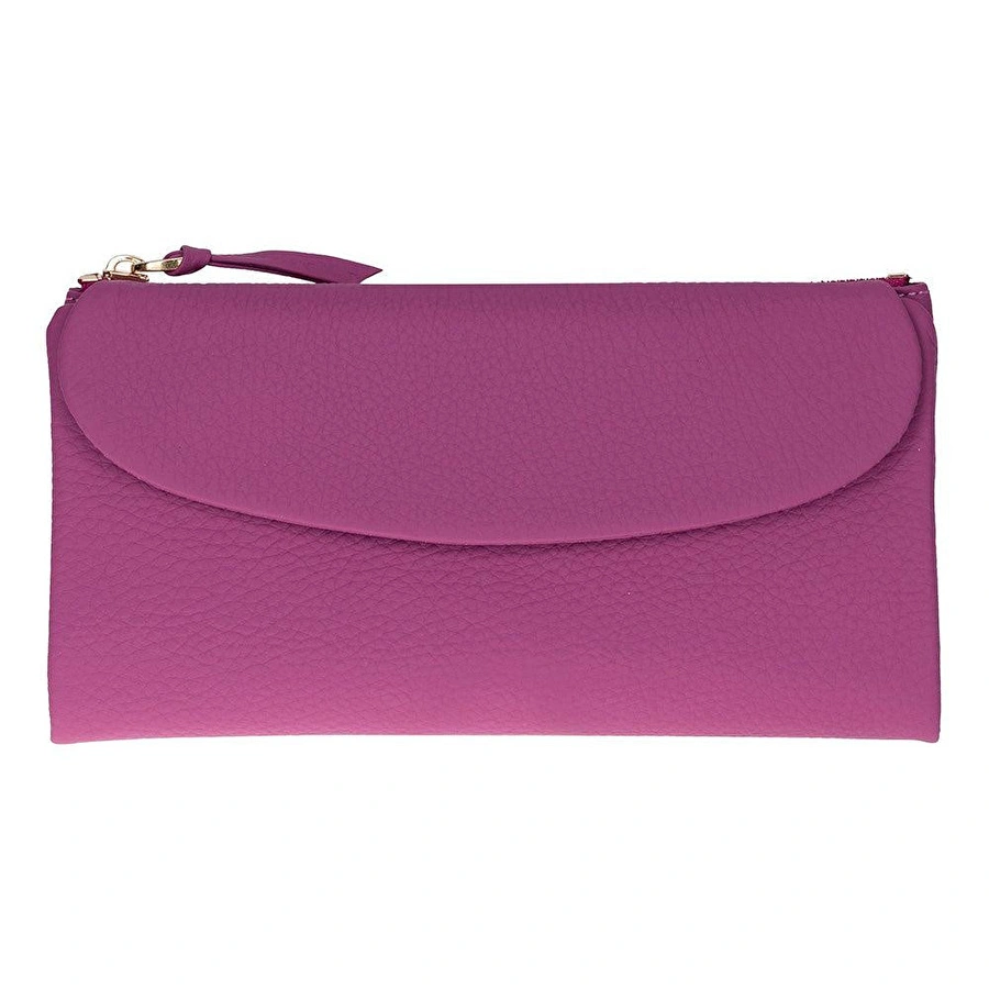Bloominbag Élia Plum Violet Large Deri Kadın Cüzdan & Clutch