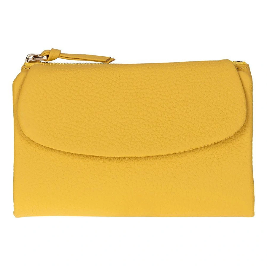 Bloominbag Élia Butter Yellow Medium Deri Kadın Cüzdan & Clutch