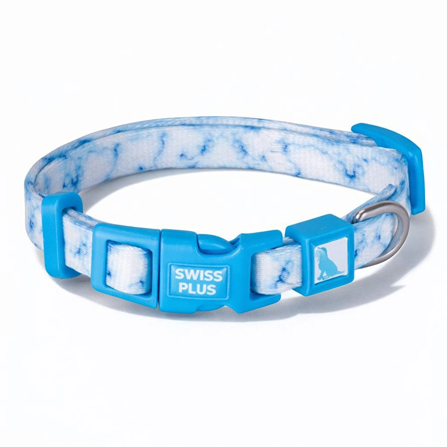 Bloominbag Swissplus Urban Paws Sky Marble Recycled Köpek Tasması - 10 Mm