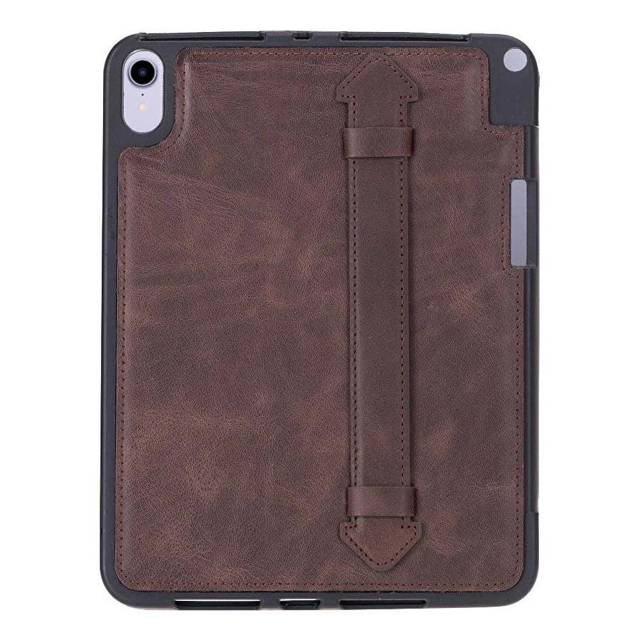 Bloominbag Porté Felix Dark Brown Ipad Mini 6 Hakiki Deri Kılıf - El Askılı