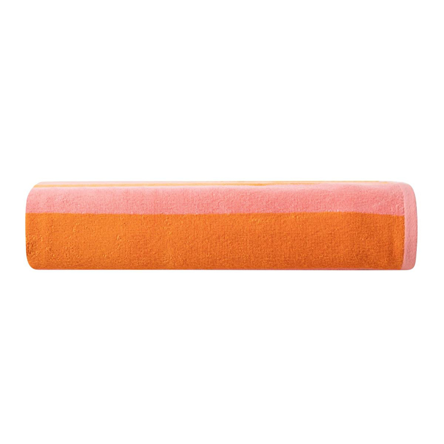 Mudo Home Nova Plaj Havlusu Pembe Turuncu 80x160