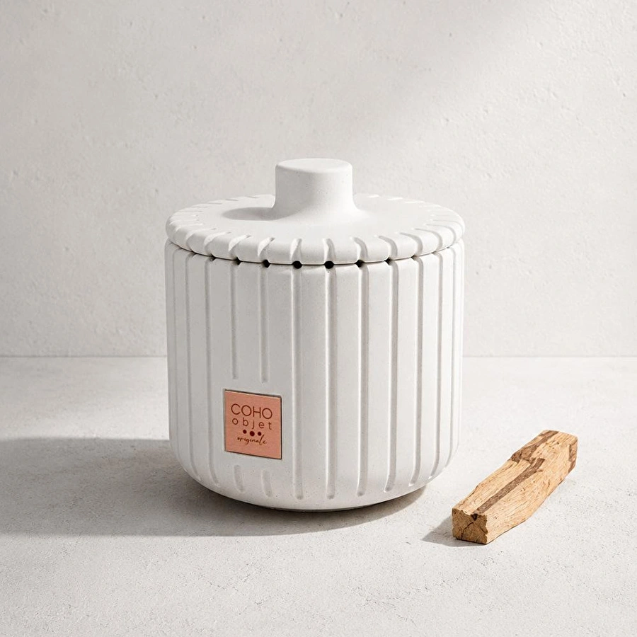 Coho Objet Coho Style Palo Santo Ritual El Dökümü Dekoratif Mum