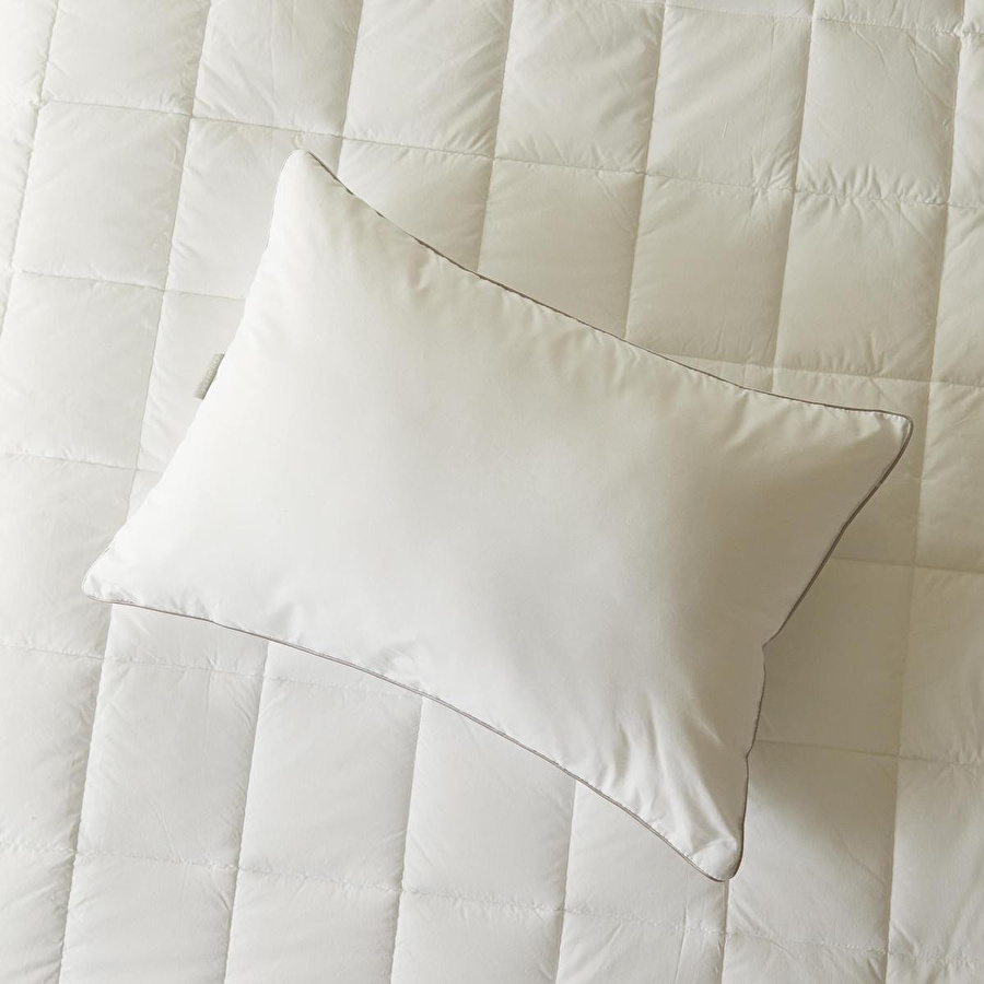 Ocean Home Textile Pamuklu Saten Biyeli Mikrojel Yastık 50 X 70 Cm