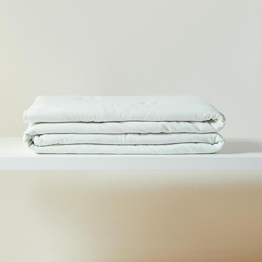 Ocean Home Textile %100 Pamuk Penye Mavi Yıldız Nakışlı Çocuk Tek Kişilik Çok Amaçlı Örtü 155 X 215 Cm