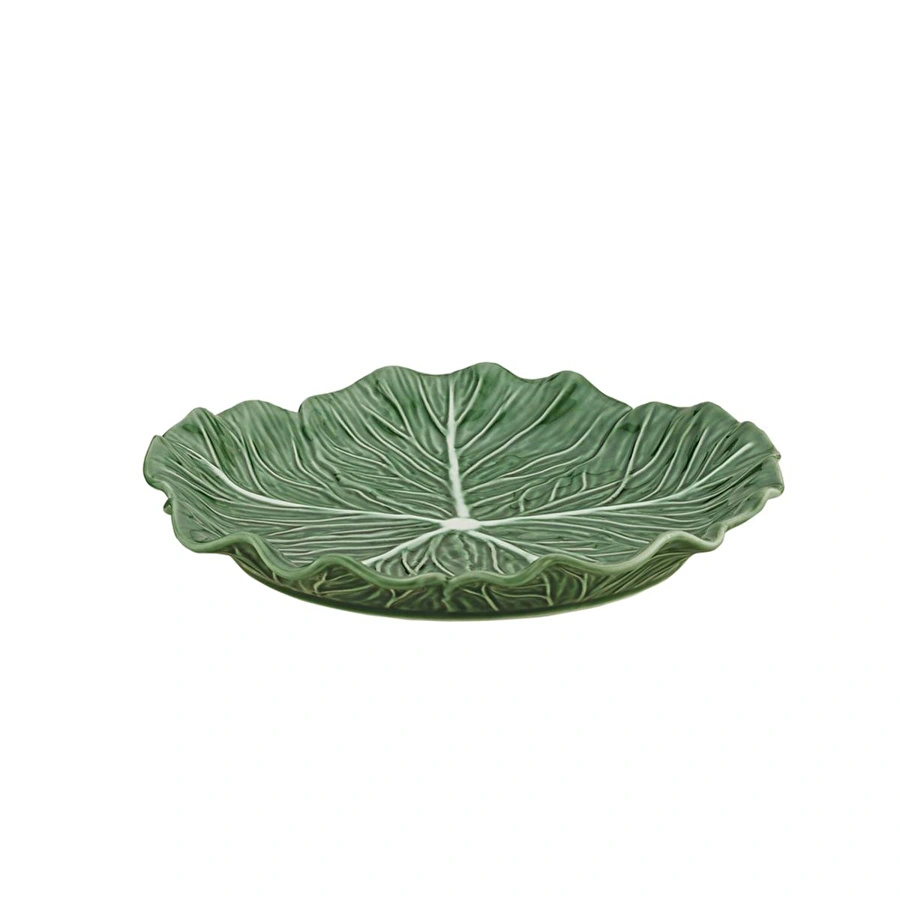 Lucky Art Lefora Porselen Yaprak Formlu 27 Cm Servis Tabağı