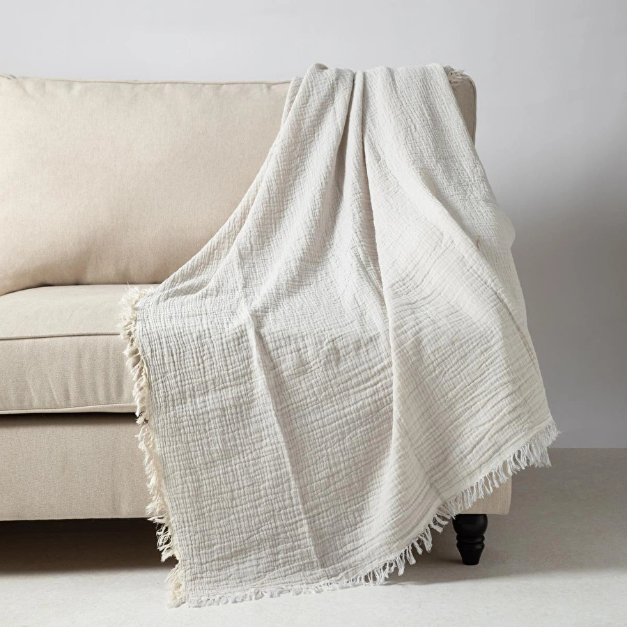 Mudo Home Viola Pi̇ke Gri̇ 200x230 Cm
