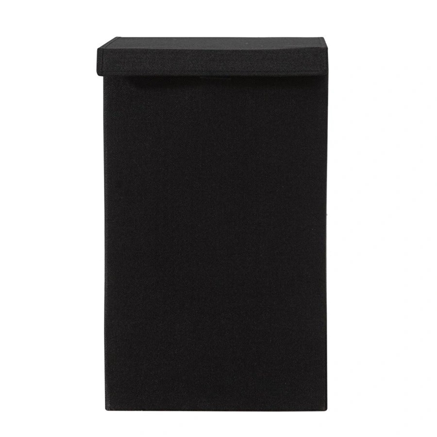 Mudo Home Boho Fold Çamaşir Sepeti̇ Si̇yah 37x36,5x60 Cm