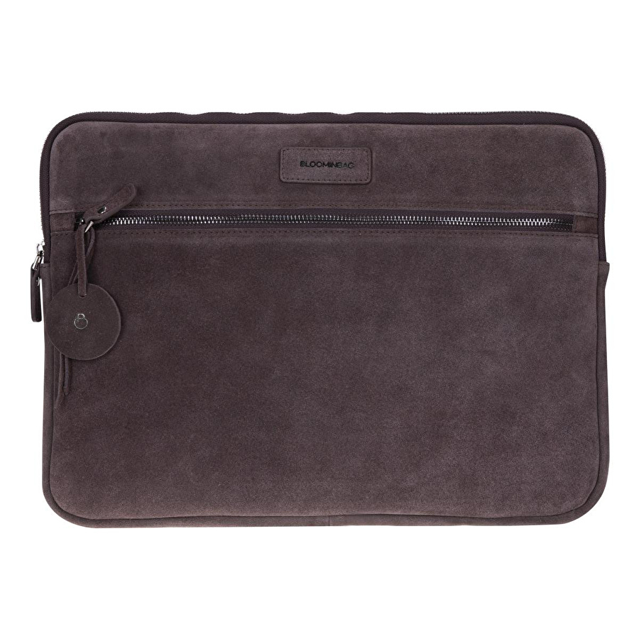 Bloominbag Mocha Still Hakiki Süet Deri 13-14 Inç Macbook/laptop Kılıfı
