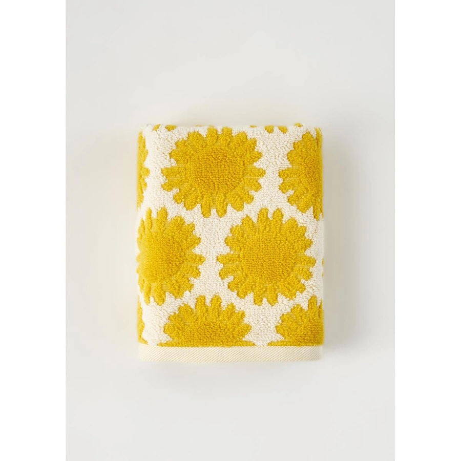 Bella Maison %100 Pamuk Sunny Yüz Havlusu Sarı (50x70 Cm)