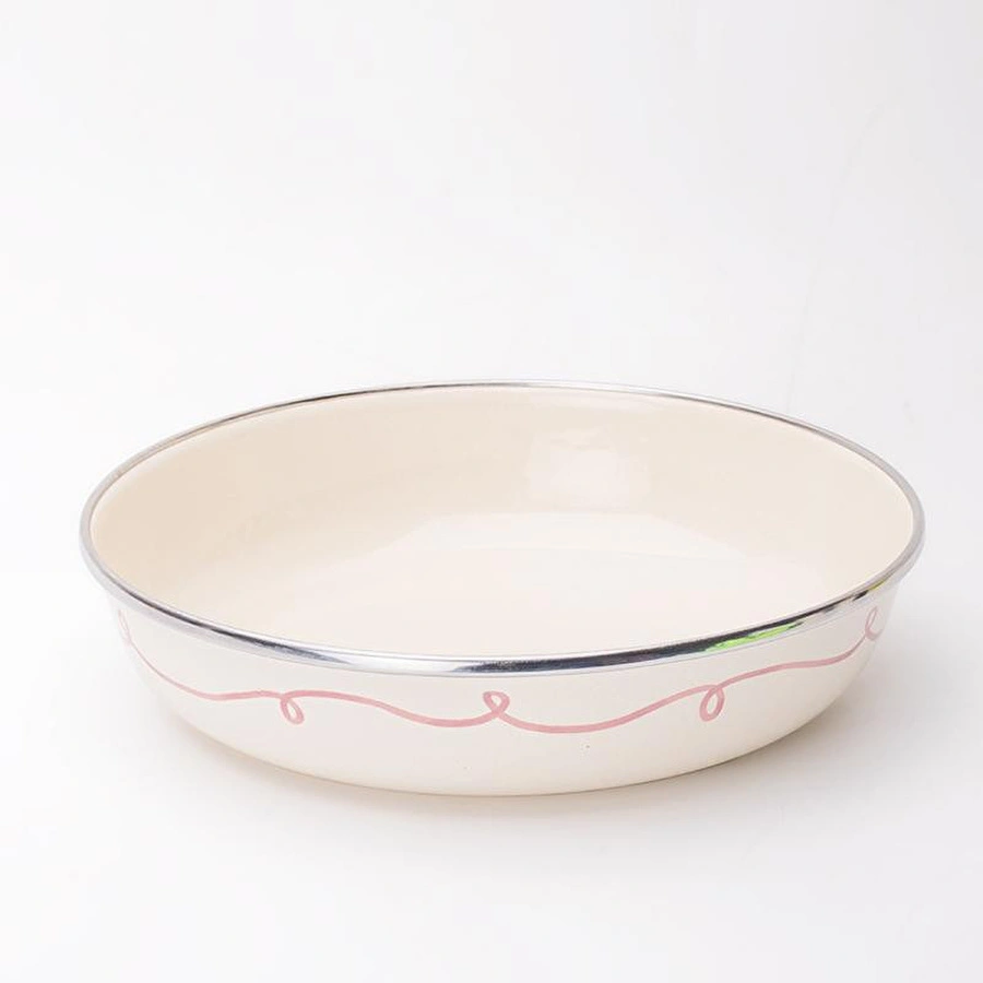 Emaylab Rebel Bow Emaye 21cm Bowl Tabak