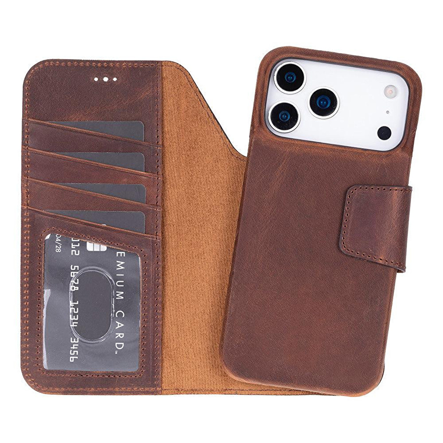 Bloominbag Porta Saddle Heritage Deri Iphone 17 Pro (6.3