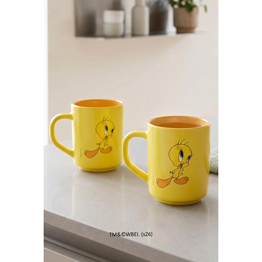 Rakle Tweety 2'li Kupa Seti Sarı 250 Cc