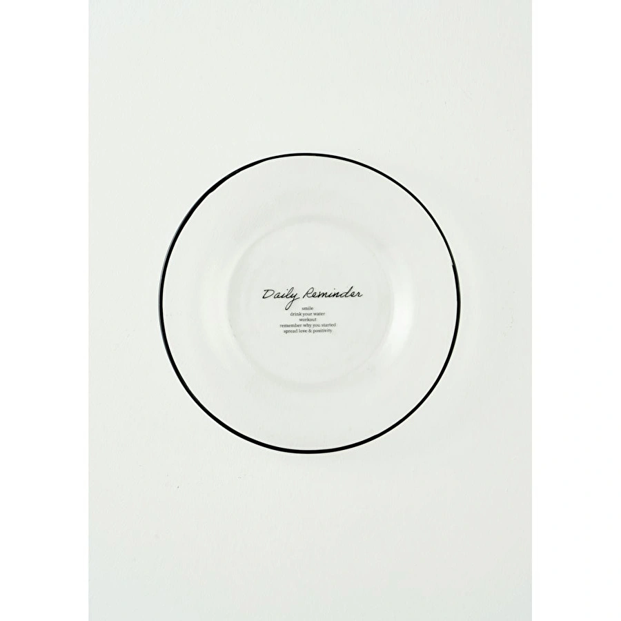 Bella Maison Daily Reminder Pasta Tabağı (19 Cm) Siyah