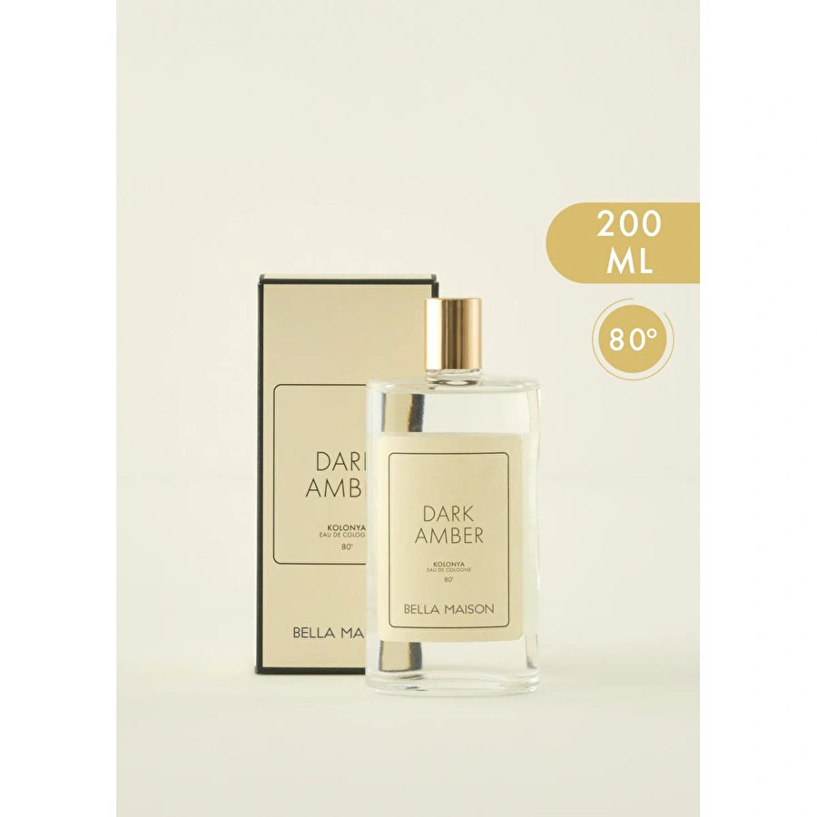 Bella Maison Dark Amber Kolonya Sarı (200 Ml) Sarı