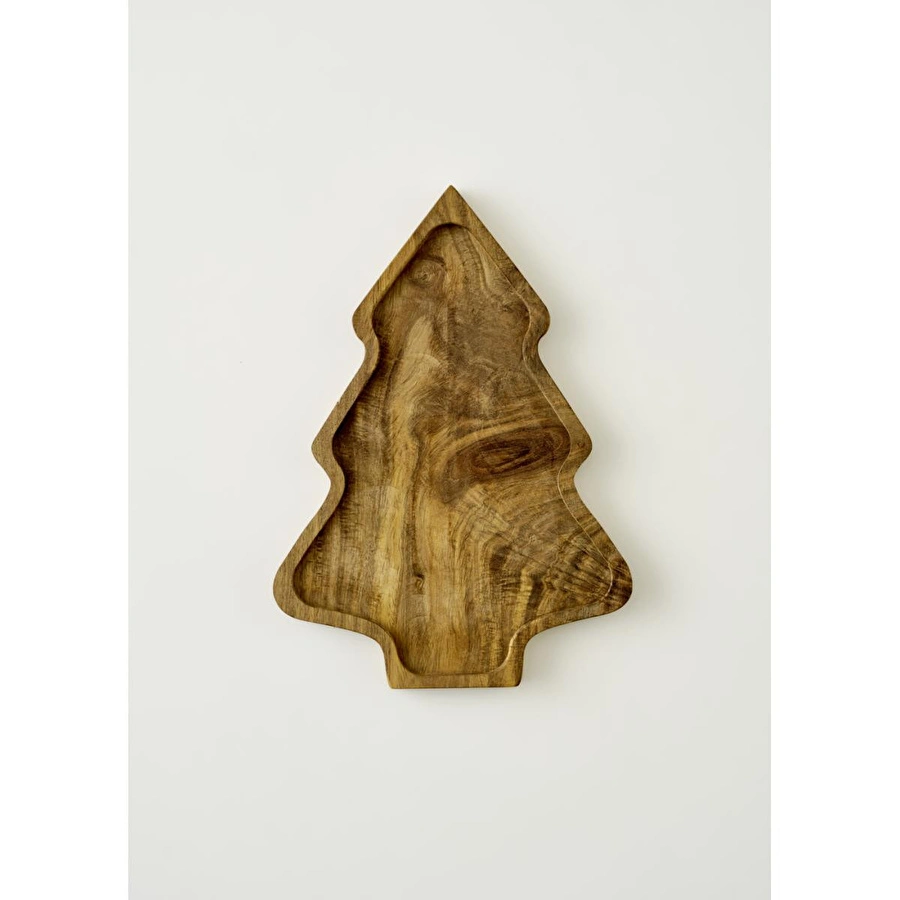 Bella Maison Tree Sunum Tabağı Naturel (28,5x20 Cm) Naturel