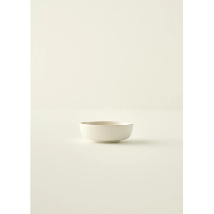 Bella Maison Parisien Porselen Sunum Kasesi Krem (10 Cm) Krem