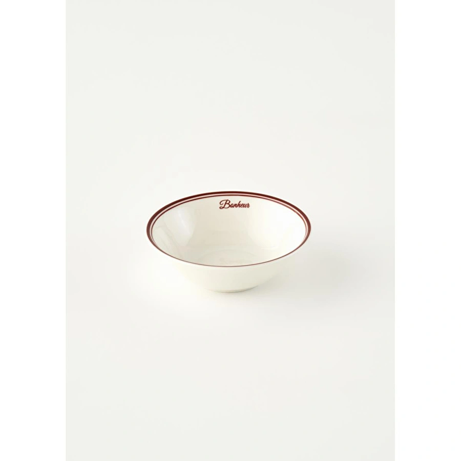Bella Maison Bonheur Porselen Kase Bordo (16 Cm) Bordo