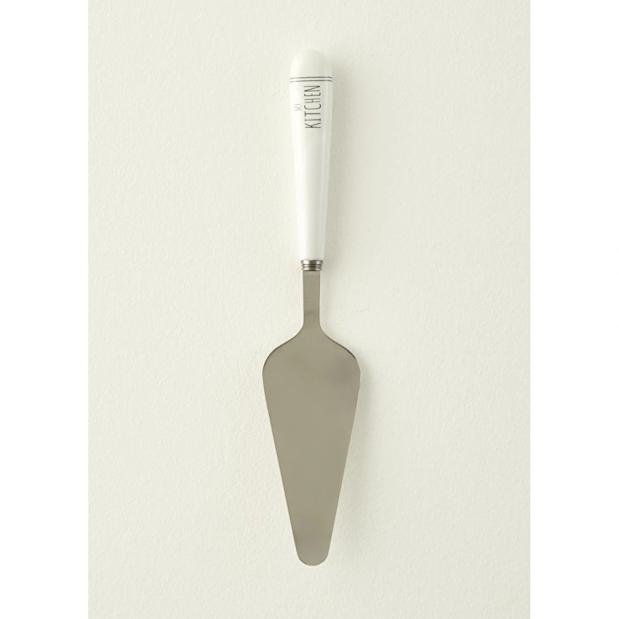 Bella Maison My Kitchen Çelik Spatula Beyaz (25,7x4,8x1,3 Cm) Beyaz