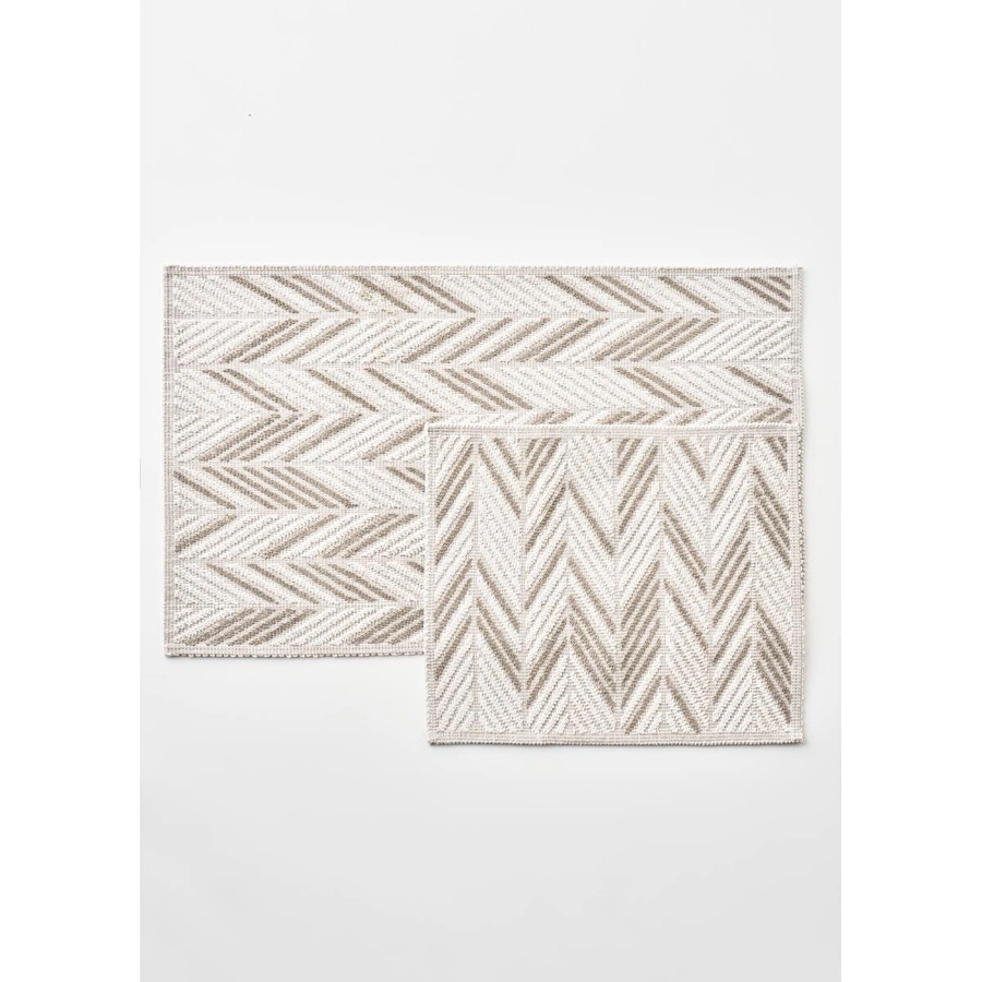 Bella Maison %100 Pamuk Corner Paspas Takımı Vizon (60x100 Cm) Vizon