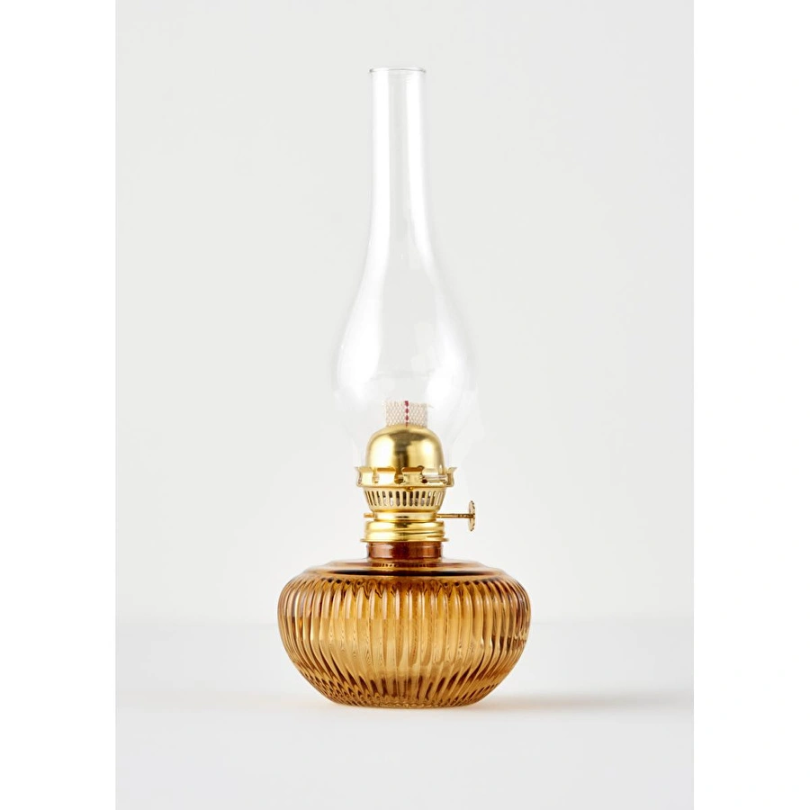 Bella Maison Vintage Cam Gaz Lambası Amber (13x33 Cm) Amber