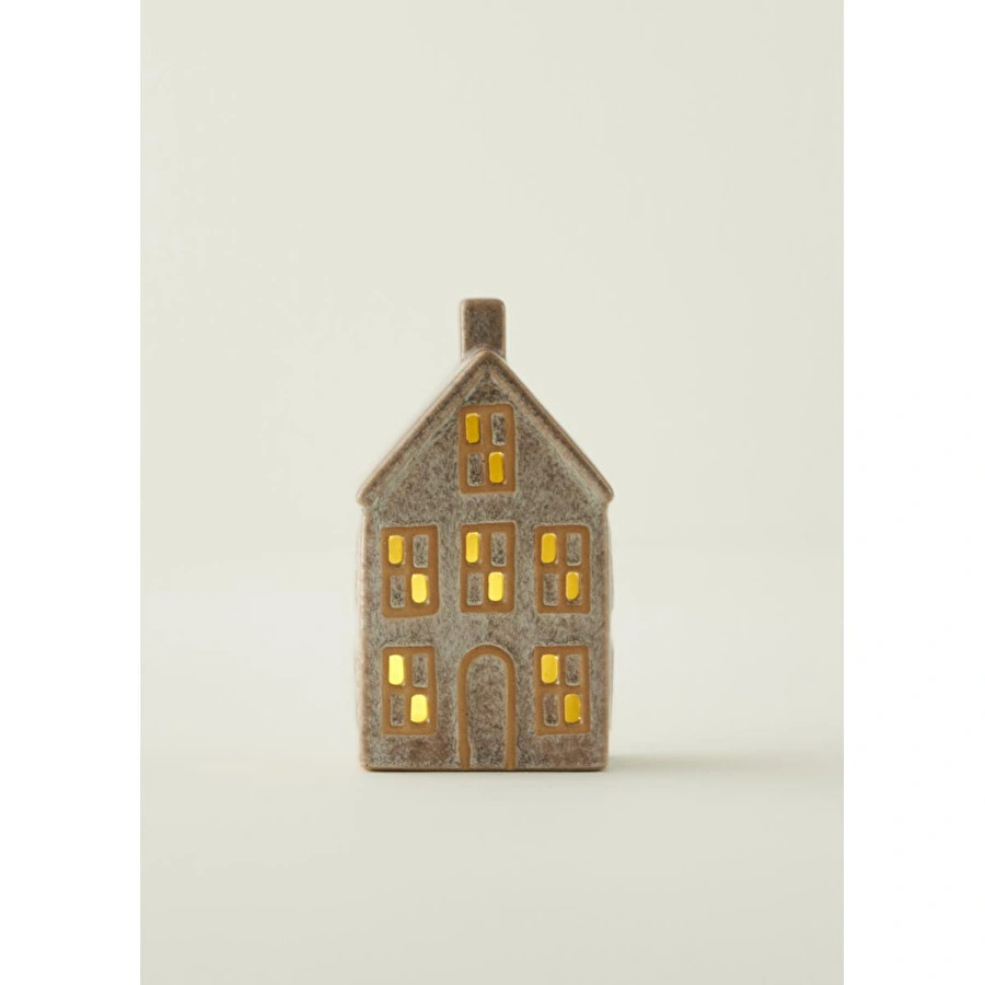 Bella Maison Home Yılbaşı Ledli Aydınlatma Bej (10x7x18 Cm) Bej
