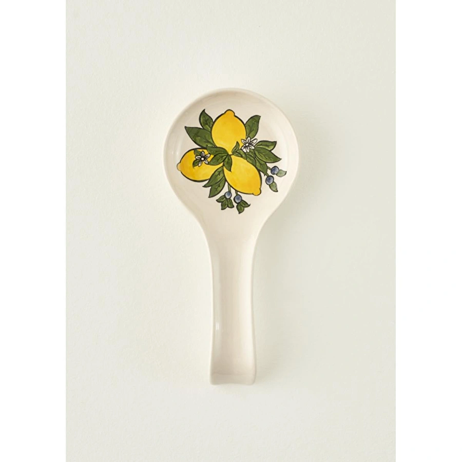Bella Maison Lemoncello Kirli Kaşıklık Beyaz (11,5x24 Cm) Beyaz
