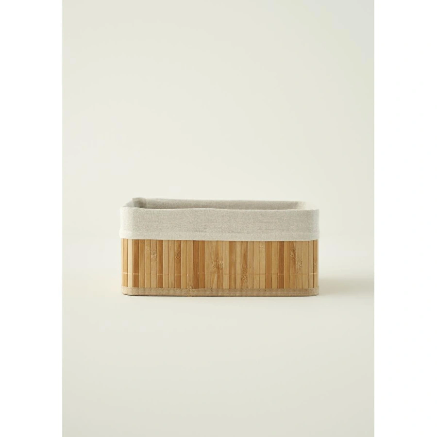 Bella Maison Bres Bambu Düzenleyici Kutu Naturel (31x22x13 Cm) Naturel