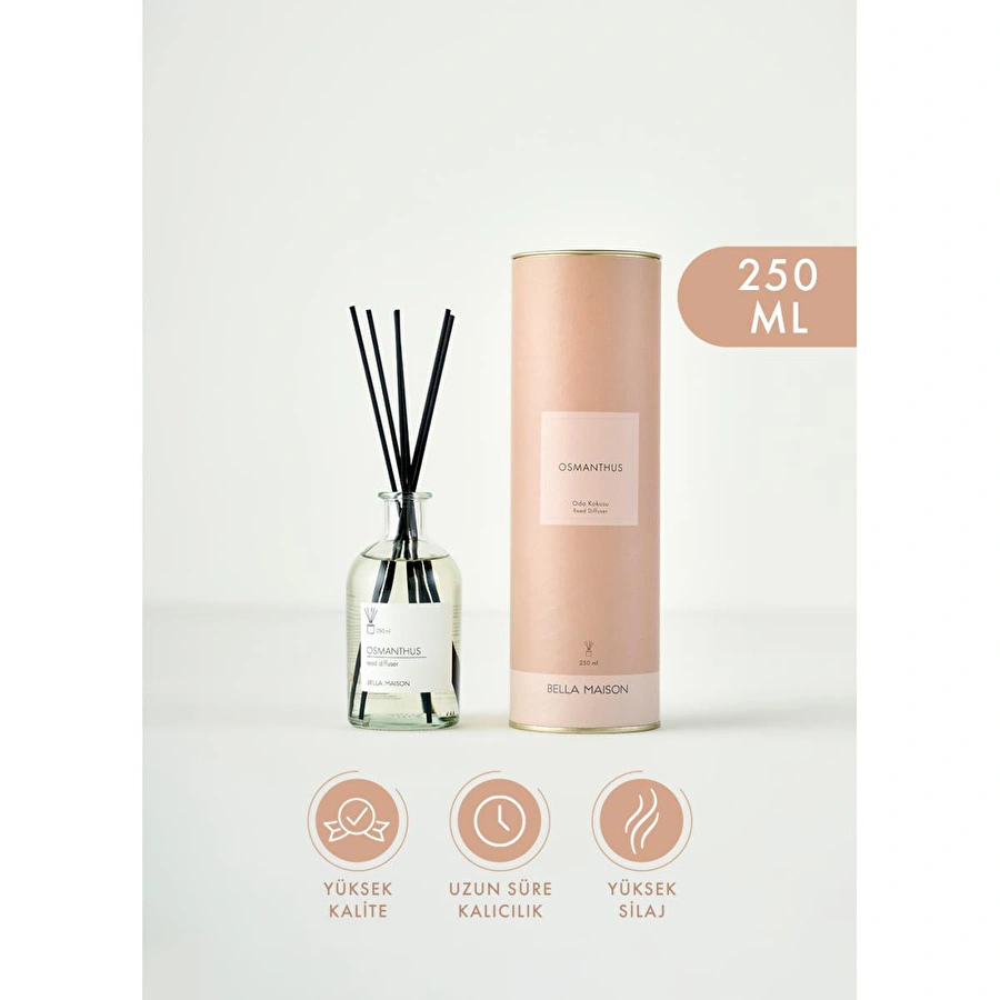 Bella Maison Osmanthus Çubuklu Oda Kokusu Beyaz (250 Ml) Beyaz
