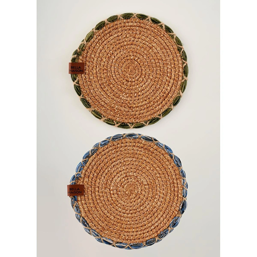 Bella Maison Santana 2'li Nihale Seti Mavi-yeşil (20 Cm)