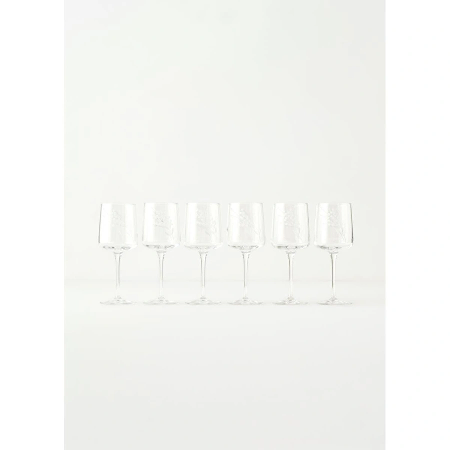 Bella Maison Exclusive Selection 6'lı Kadeh Seti Naturel (320 Cc) Naturel