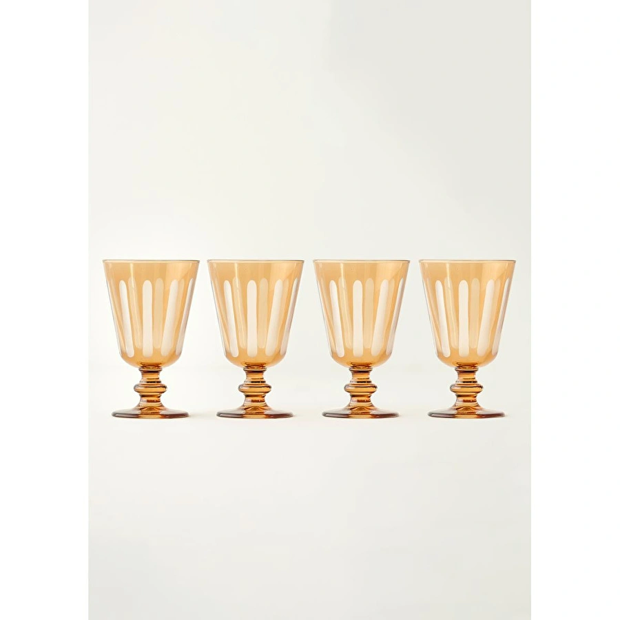 Bella Maison Royal Cup 4'lü Amber (280 Cc)