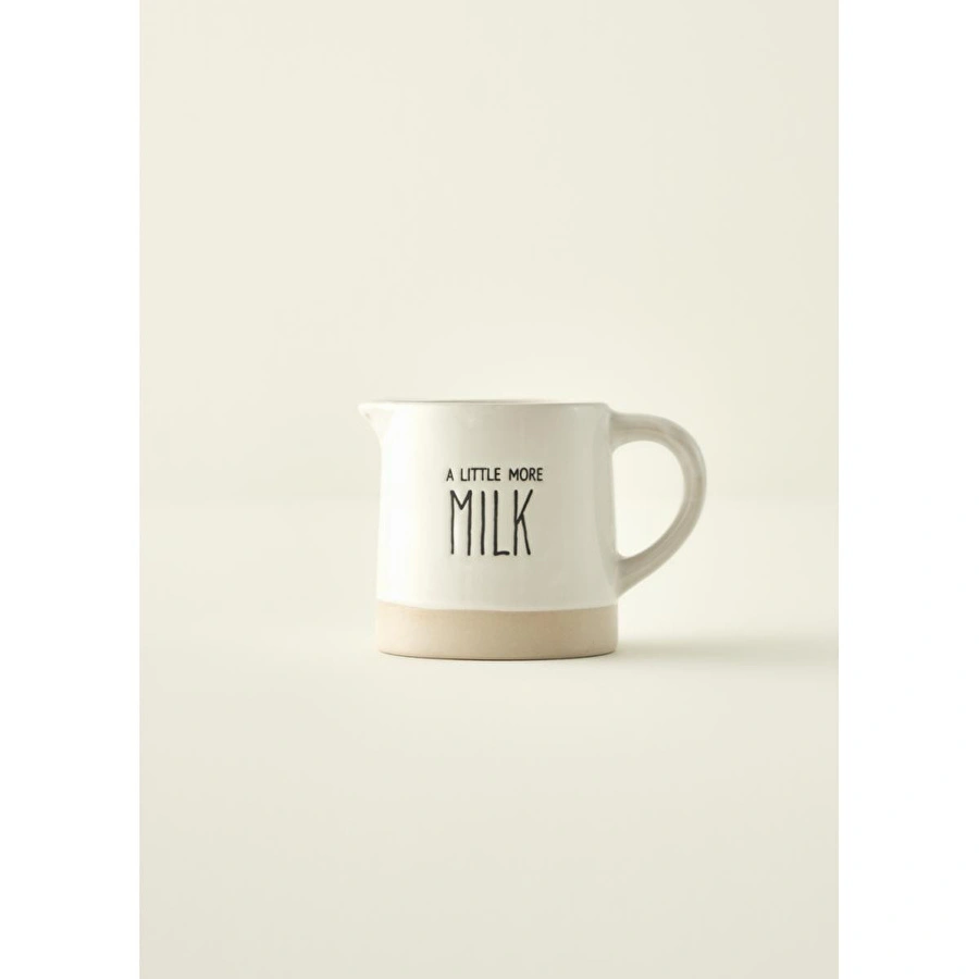 Bella Maison Bohemia Stoneware Sütlük Beyaz (300 Cc) Beyaz