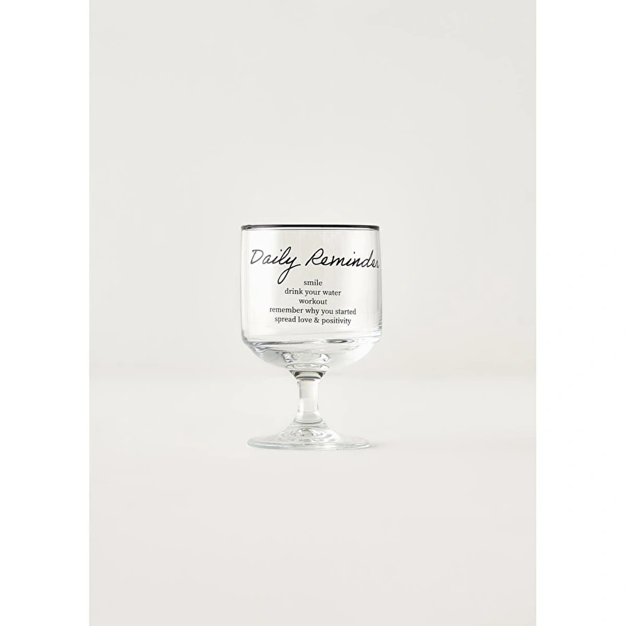 Bella Maison Daily Reminder Cup Siyah (300 Cc) Siyah