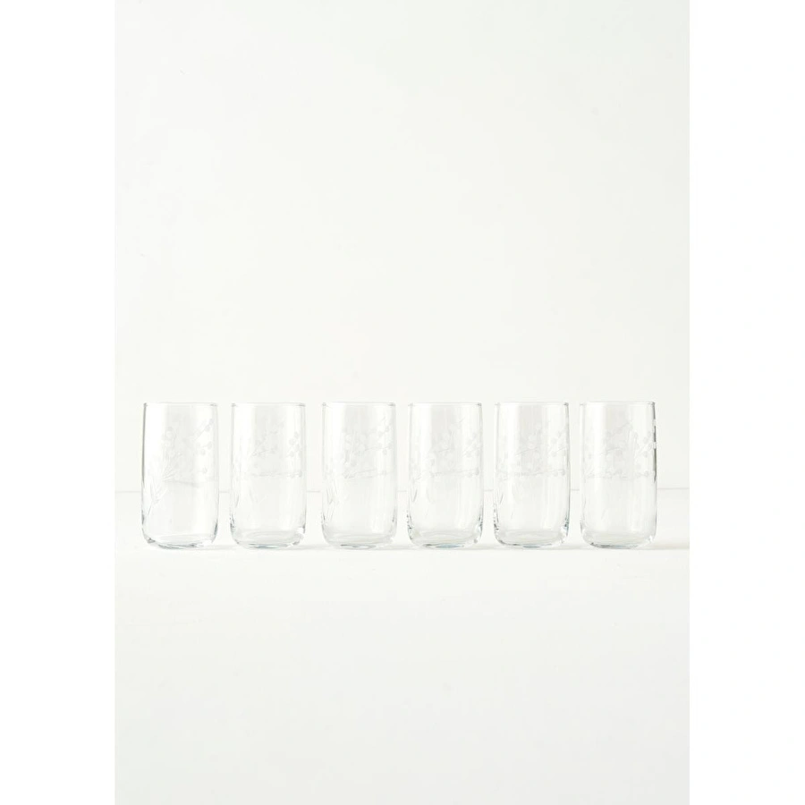 Bella Maison Exclusive Selection 6'lı Meşrubat Bardağı Seti Naturel (365 Cc) Naturel