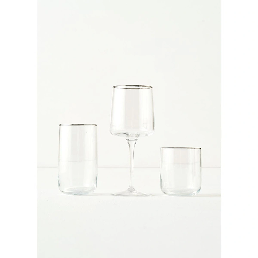 Bella Maison Premium Bardak-kadeh Set 18'li Silver