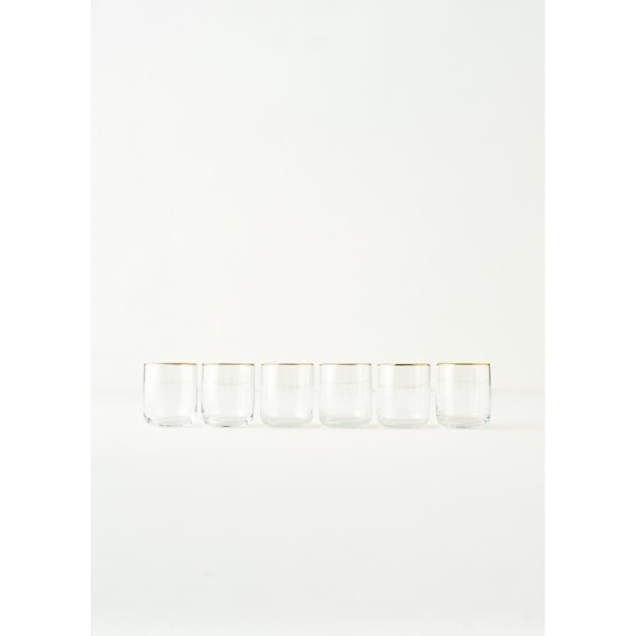 Bella Maison Premium Bardak 6'lı Gold (270 Cc)