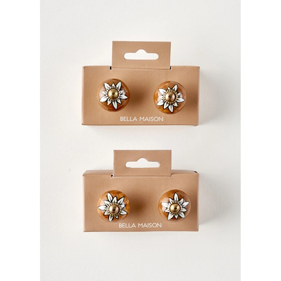 Bella Maison Emery Kulp 4'lü Kiremit (6,5x3x3 Cm)