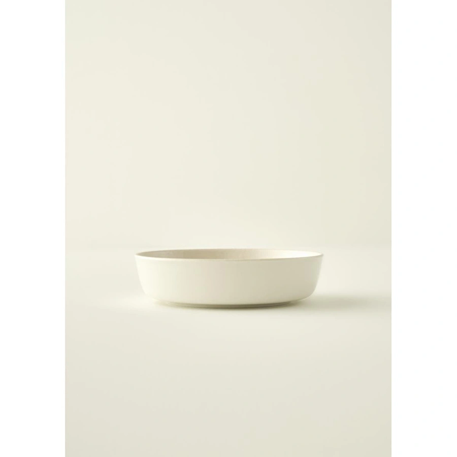 Bella Maison Parisien Porselen Sunum Kasesi Krem (21 Cm) Krem